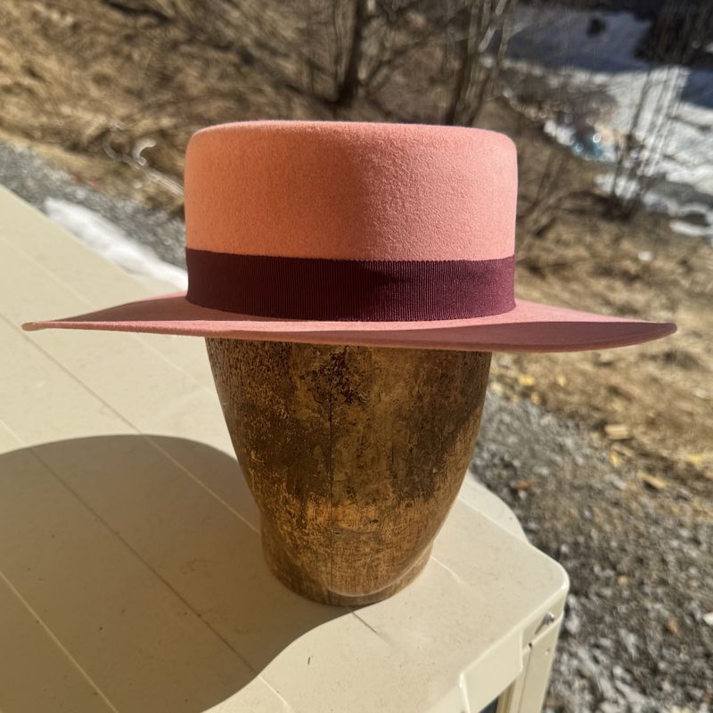 Spansk hatt rosa