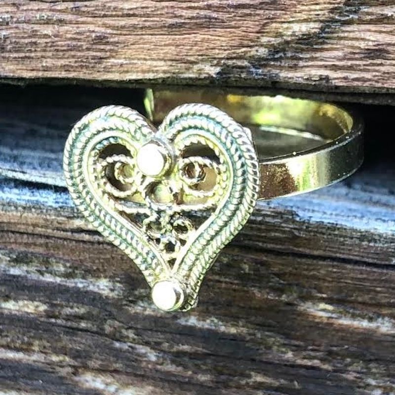Ring med hjerte